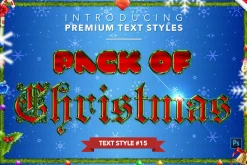 Christmas Pack #1 - Text Styles
