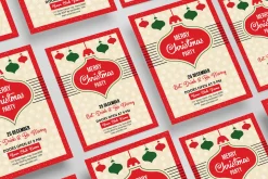 Christmas Party flyer Template