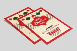 Christmas Party flyer Template