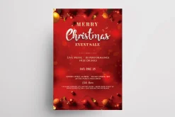 Christmas Sale Event - Flyer Design