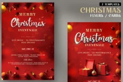 Christmas Sale Event - Flyer Design