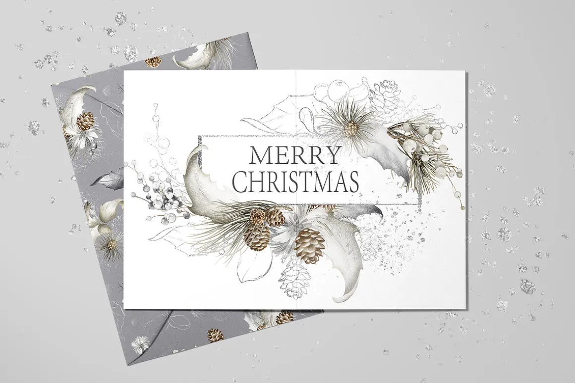 Christmas Watercolor Clipart