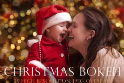 Christmas Bokeh overlays