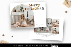 Christmas Card Template CC150