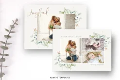 Christmas Card Template CC070