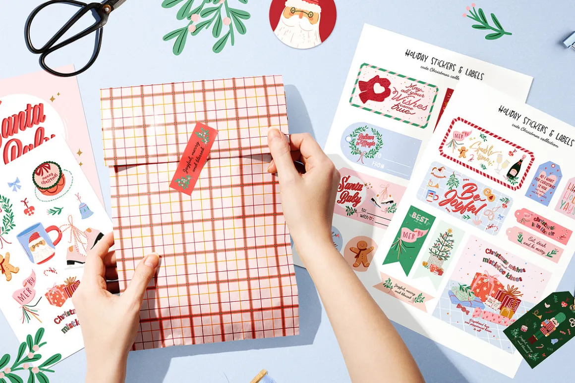 Christmas clipart: Winter holiday