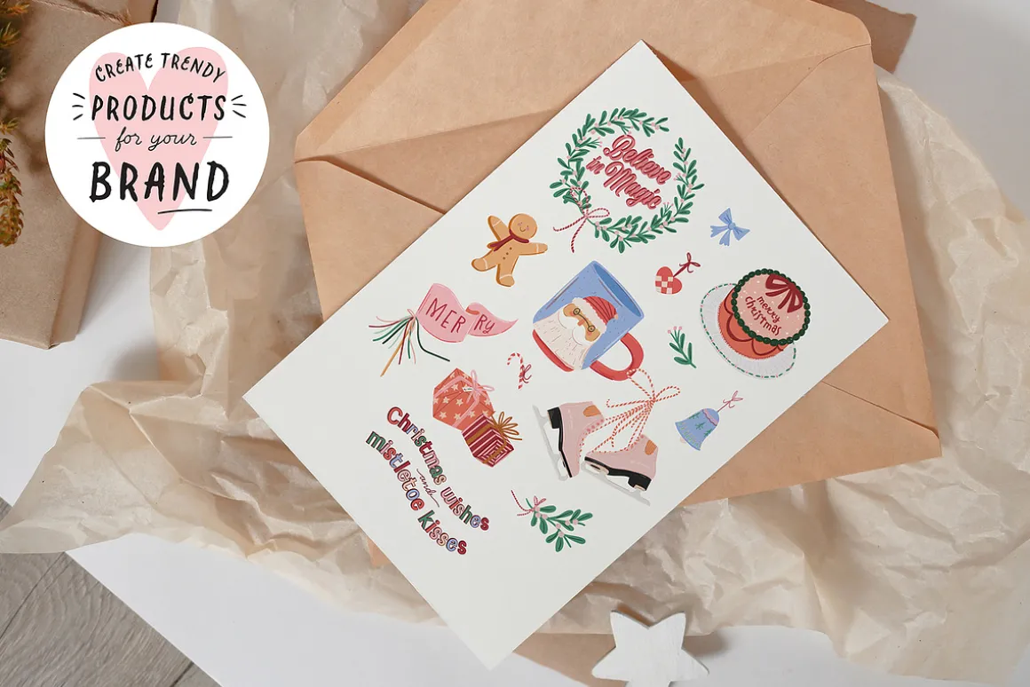 Christmas clipart: Winter holiday
