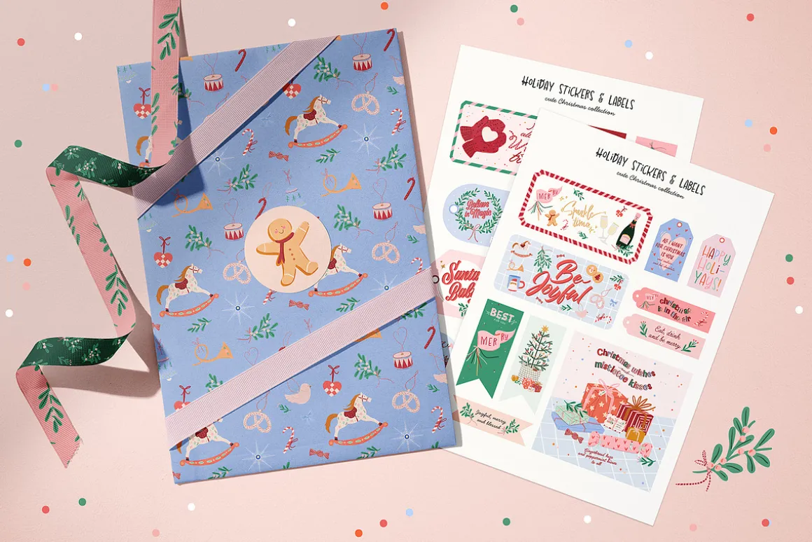 Christmas clipart: Winter holiday