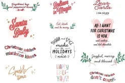 Christmas clipart: Winter holiday