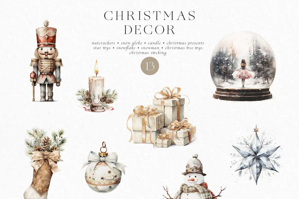 Christmas Holiday Vintage Collection