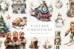 Christmas Holiday Vintage Collection