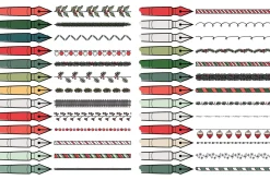Christmas Illustrator Brush Pack