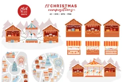 Christmas Market Scene Creator