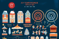 Christmas Market Scene Creator