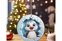 Christmas Ornament Mockups for Canva