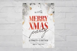 Christmas Party Flyer Template