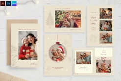 Christmas Photo Card Layouts