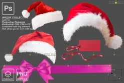 Christmas Photoshop overlay