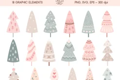 Christmas tree clipart