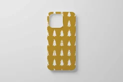 Christmas tree seamless pattern
