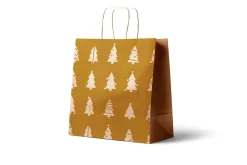 Christmas tree seamless pattern