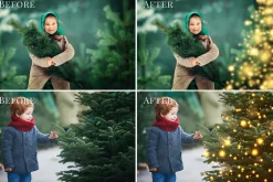 Christmas Trees photo overlays