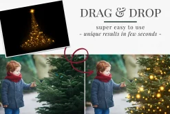Christmas Trees photo overlays