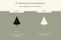 Christmas Trees Vector Illustrations