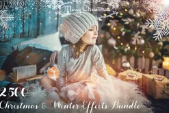 2500+ Christmas & Winter Overlays