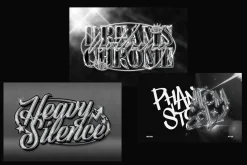 Chrome Silver Metallic Text Effect