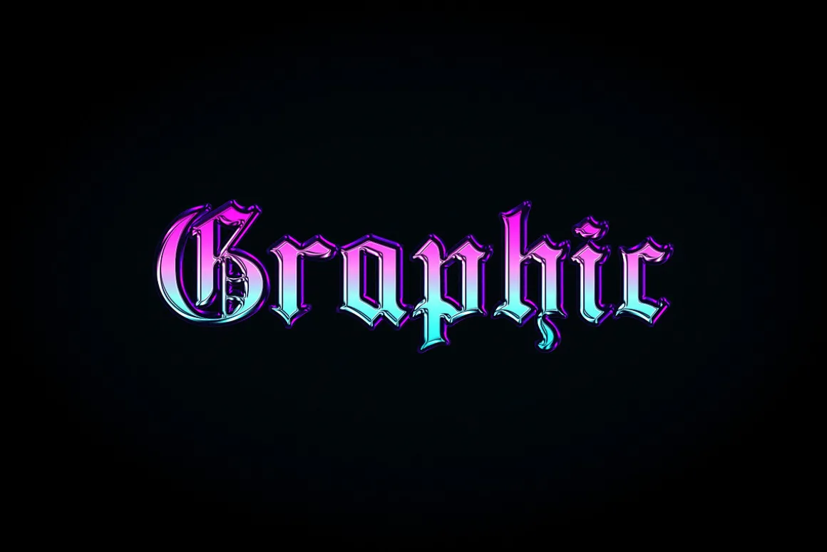 Chrome Text Styles