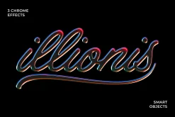 Chrome Logo Effects