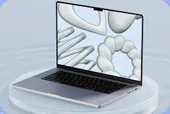 Chrome Meta - 3D Abstract Shapes