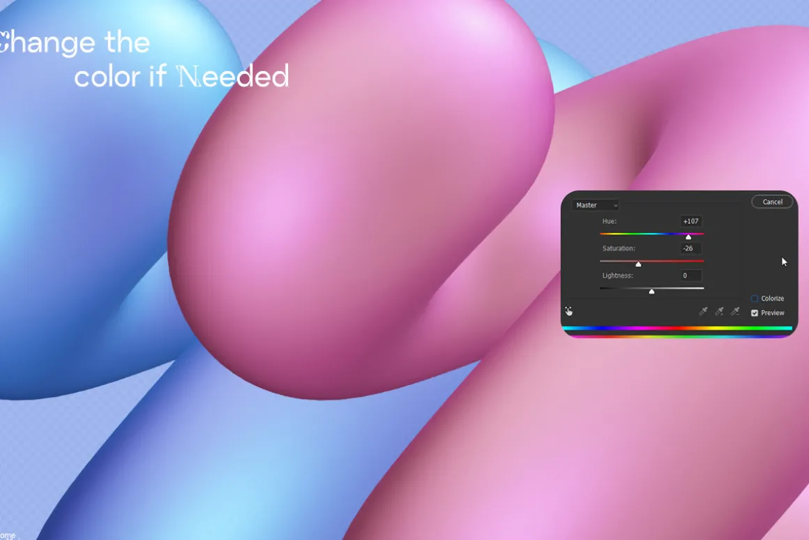 Chrome Meta - 3D Abstract Shapes