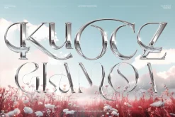 Chrome Text and Logo Styles Vol.8