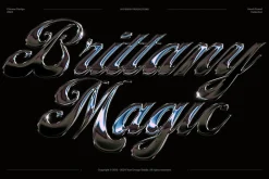 Chrome Text and Logo Styles Vol.8