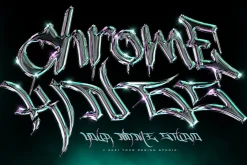 Chrome Text Styles Vol.5