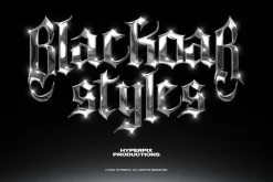 Chrome Text Styles Vol.1