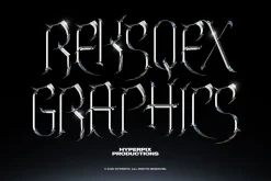 Chrome Text Styles Vol.1