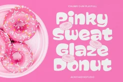 Chubby Gum - A Playful Chunky Font