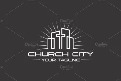 Church City V.2 | Logo Template