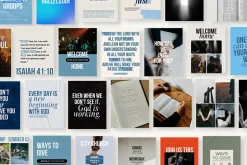100 Church Social Media Graphics