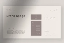 Cilla Minimalist Brand Guideline PPT