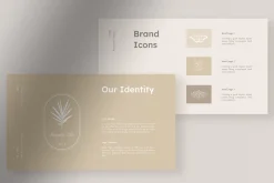 Cilla Minimalist Brand Guideline PPT