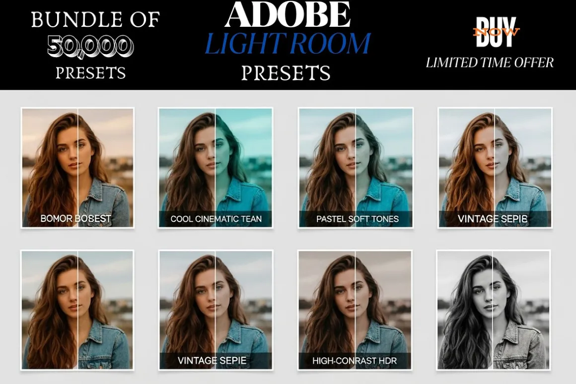 Cinematic Ultra HD 50,000 Presets
