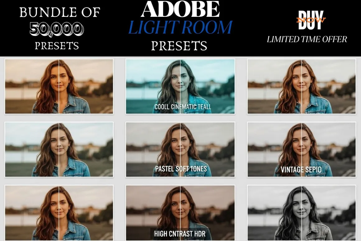 Cinematic Ultra HD 50,000 Presets