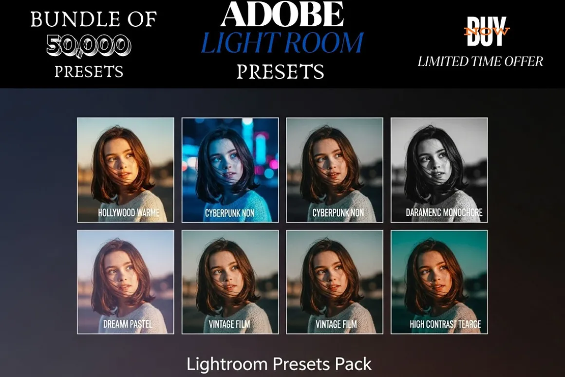 Cinematic Ultra HD 50,000 Presets