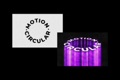 Circular Blurred Text Effect