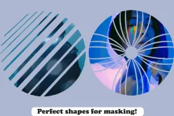 Circular Masks Photoshop Brushes