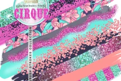 Cirque - brush strokes collection